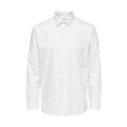 Casual overhemd Selected Homme , White , Heren