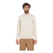 Beige Trui met Hoge Kraag voor Heren Selected Homme , Beige , Heren