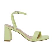 Verhoog je stijl met hoge hak sandalen Steve Madden , Green , Dames