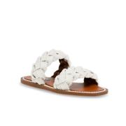 Zomerse Sliders: Stijlvolle en Comfortabele Platte Schoenen Steve Madd...