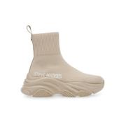 Stijlvolle Prodigy Sneakers voor jou Steve Madden , Beige , Dames