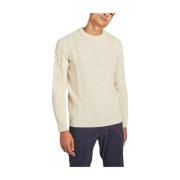 Knitwear Sunspel , White , Heren