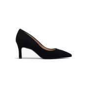 Suede Larson KS Pumps Unisa , Black , Dames