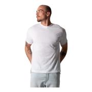 Eros Wit T-Shirt 520124 Drykorn , White , Heren