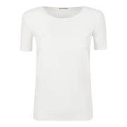 Beige T-shirts en Polos Jil Sander , Beige , Dames