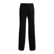 Wijde broek Jil Sander , Black , Dames