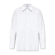 Gestreept overhemd Jil Sander , White , Heren