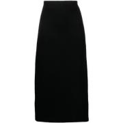 Zwarte Rok Jil Sander , Black , Dames