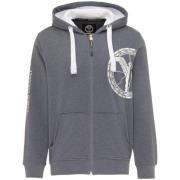 Donnay Cerciello Heren Sweatjacke met Logo Carlo Colucci , Gray , Here...