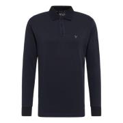 Unieke heren polo shirts Carlo Colucci , Blue , Heren