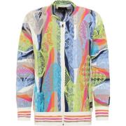 Unieke Gebreide Blouson Carlo Colucci , Multicolor , Heren