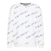 Davanzo Oversize Sweatshirt Carlo Colucci , White , Heren