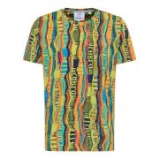 De Bellis Bedrukt T-Shirt Carlo Colucci , Multicolor , Heren