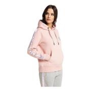 Unieke Katoenen Sweatshirt voor Vrouwen Carlo Colucci , Pink , Dames