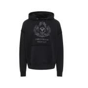 Hoodie, Blijf warm en stijlvol Carlo Colucci , Black , Heren