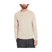 Sweatshirt met lange mouwen Majestic Filatures , Beige , Heren