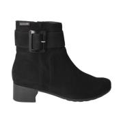 Zwarte Gianina Enkellaars voor Dames Mephisto , Black , Dames