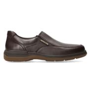 Davy Donkerbruine Leren Mocassin voor Heren Mephisto , Brown , Heren