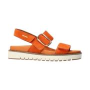 Ultiem Comfort Dames Sandalen Mephisto , Orange , Dames