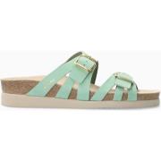 Comfortabele Mintgroene Sandaal voor Vrouwen Mephisto , Green , Dames