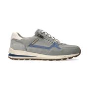 Handgemaakte Bradley Sneaker met Soft-Air Middenzool Mephisto , Gray ,...