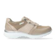 Izae Sneaker voor Dames - Licht taupe Mephisto , Beige , Dames