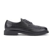 Klassieke Herenschoen met Veters Mephisto , Black , Heren