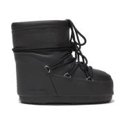 Lage Rubberen Icoon Sneakers Moon Boot , Black , Dames