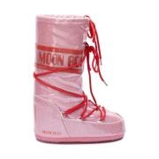 Glitterlaarzen Moon Boot , Pink , Dames