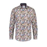 Casual Shirts A fish named Fred , Multicolor , Heren
