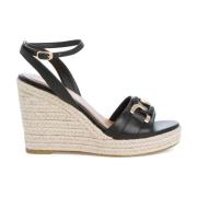 Stijlvolle zwarte open sandalen Tamaris , Black , Dames