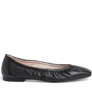 Casual Ballerina Ballerina - Zwart Leer, Kleine Hak Tamaris , Black , ...