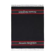 Stijlvolle Herensjaal Alexander McQueen , Black , Heren