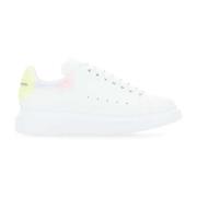 Witte Leren Sneakers Alexander McQueen , White , Dames