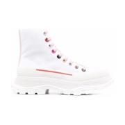 Witte Hi-Top Sneakers Alexander McQueen , White , Dames