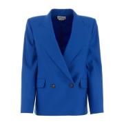 Verhoog je garderobe met stijlvolle blazer Alexander McQueen , Blue , ...
