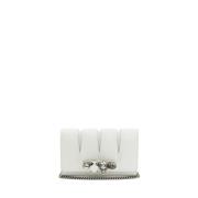 Slash Clutch Tas - Wit Alexander McQueen , White , Dames