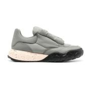 Gepolsterde Logo Court Sneakers Alexander McQueen , Gray , Heren