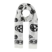 Dames Foulard Sjaal - Winterse Mode Accessoire Alexander McQueen , Mul...