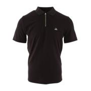 Slim Fit Polo Shirt C.p. Company , Black , Heren