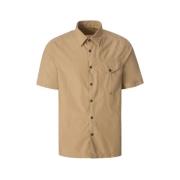 Klassiek korte mouw overhemd voor heren C.p. Company , Beige , Heren