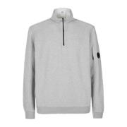 Licht Fleece Half Zip Sweatshirt C.p. Company , Gray , Heren