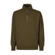 Diagonaal Verhoogd Fleece Opstaande Kraag Sweatshirt C.p. Company , Gr...