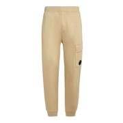 Beige Katoenen Joggingbroek C.p. Company , Beige , Heren