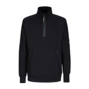 Zwarte Katoenen Sweatshirt C.p. Company , Black , Heren