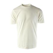 Heren Wit Katoenen T-shirt C.p. Company , White , Heren