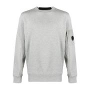 Lens Fleece Sweatshirt C.p. Company , Gray , Heren