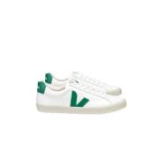 Witte-Groene Sneakers Veja , White , Dames