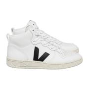 Extra Wit_Zwart Sneakers Veja , White , Dames