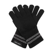 Handschoenen met reflecterende strepen Canada Goose , Black , Dames